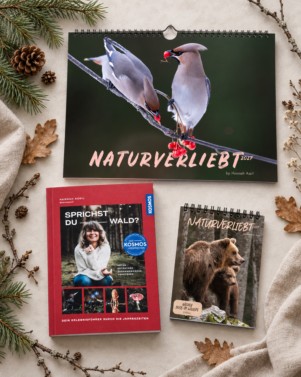 Geschenk Bundle Buch, Wand- & Tischkalender